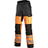 Зимние защитные брюки Dimex Safety Winter Shell Pants 6157R, цвет HV, оранжевый.