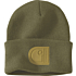 Knit Cuffed C Patch Beanie