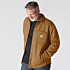 Rain Defender™ Loose Fit Heavyweight Quilted Press-Stud Front Shirt Jac