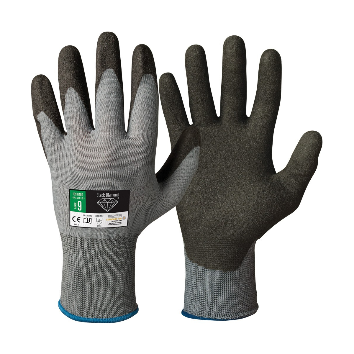 Перчатки для сборки Black Diamond, одобрено Oeko-Tex® 100, 12 пар