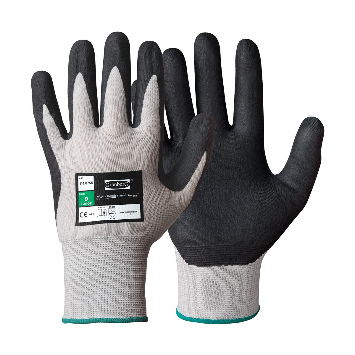 Монтажные перчатки, одобрено Oeko-Tex® 100, 12 пар