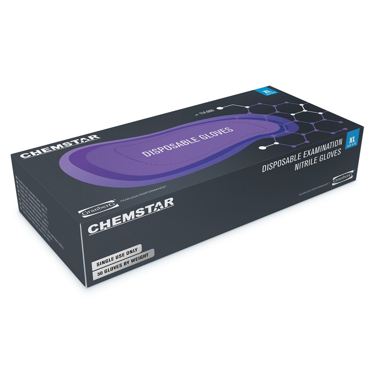Одноразовые химически стойкие перчатки Chemstar®, 10 пар
