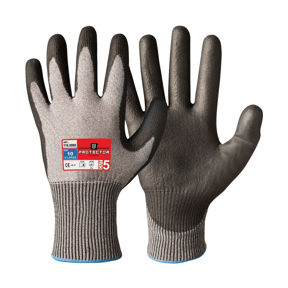 Устойчивые к порезам защитные перчатки, одобрено Oeko-Tex® 100, 12 пар