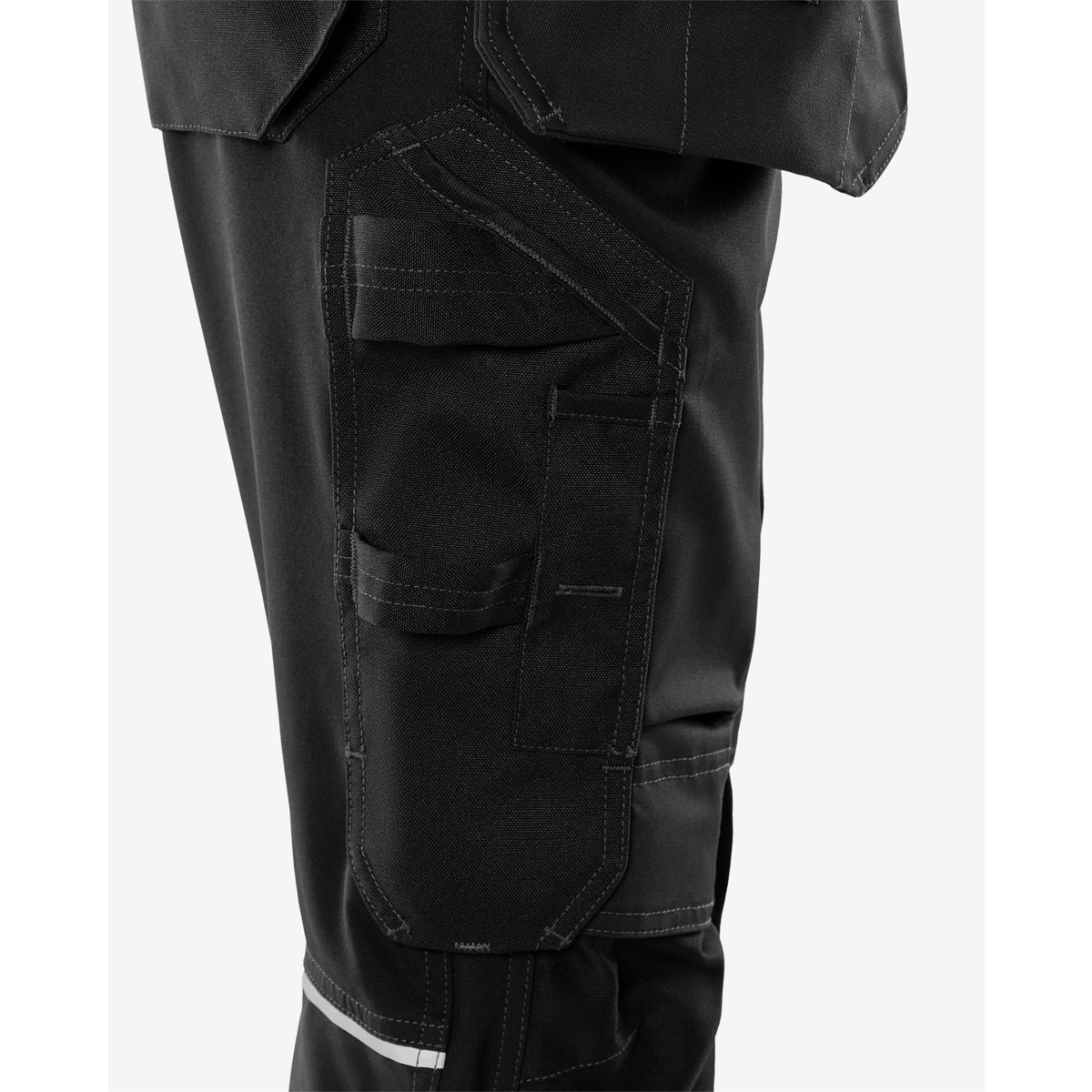 Зеленые брюки-пираты Craftman stretch 2903 GWM