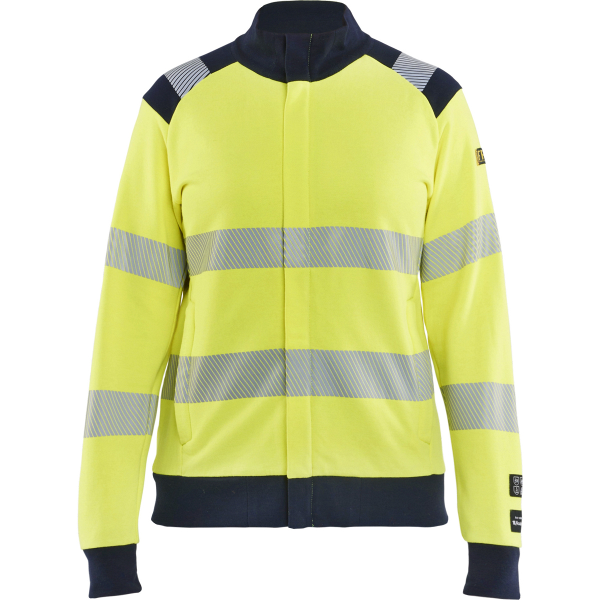 Женская толстовка Multinorm Hi-Vis на молнии, модель 3471.
