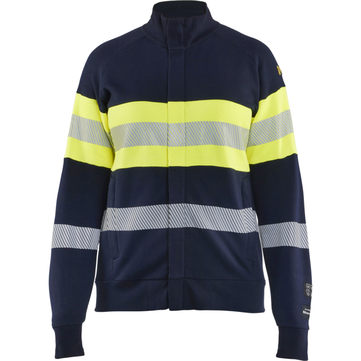 Женская толстовка Multinorm Hi-Vis на молнии, модель 3472.