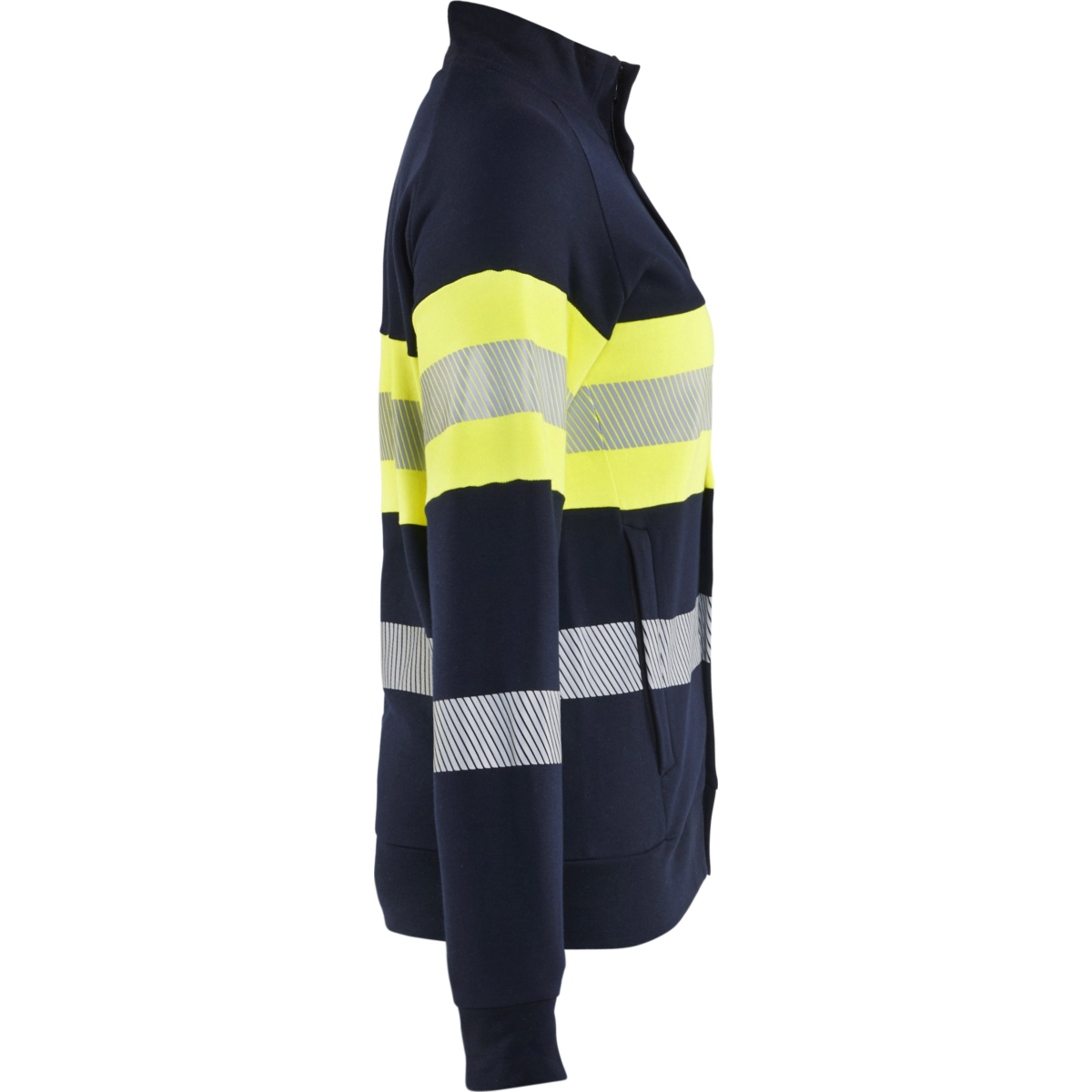 Женская толстовка Multinorm Hi-Vis на молнии, модель 3472.
