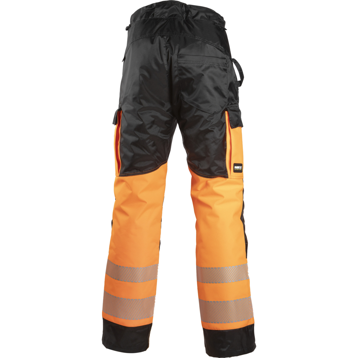 Зимние защитные брюки Dimex Safety Winter Shell Pants 6157R, цвет HV, оранжевый.