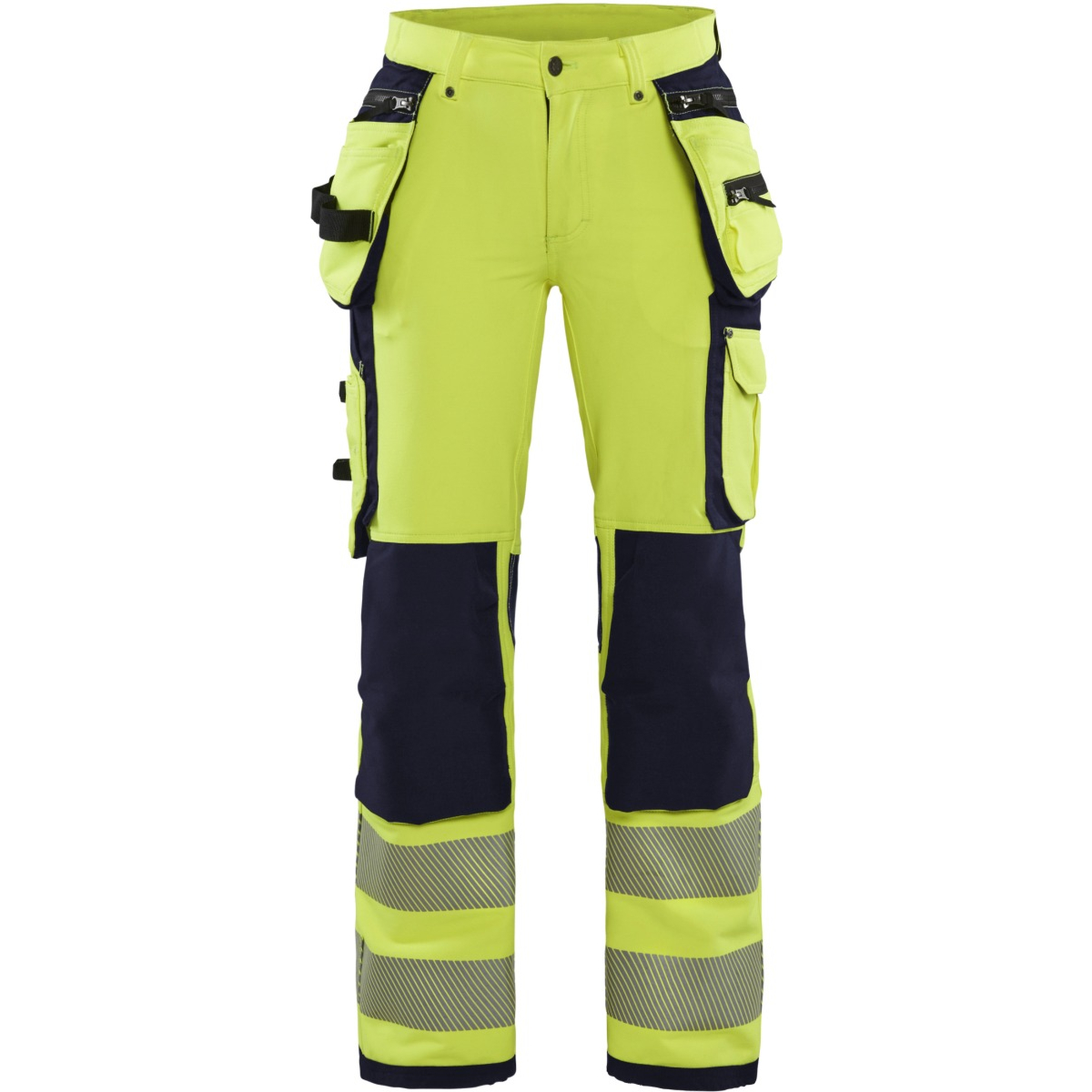 Женские брюки Hi-vis, эластичные в четырех направлениях.