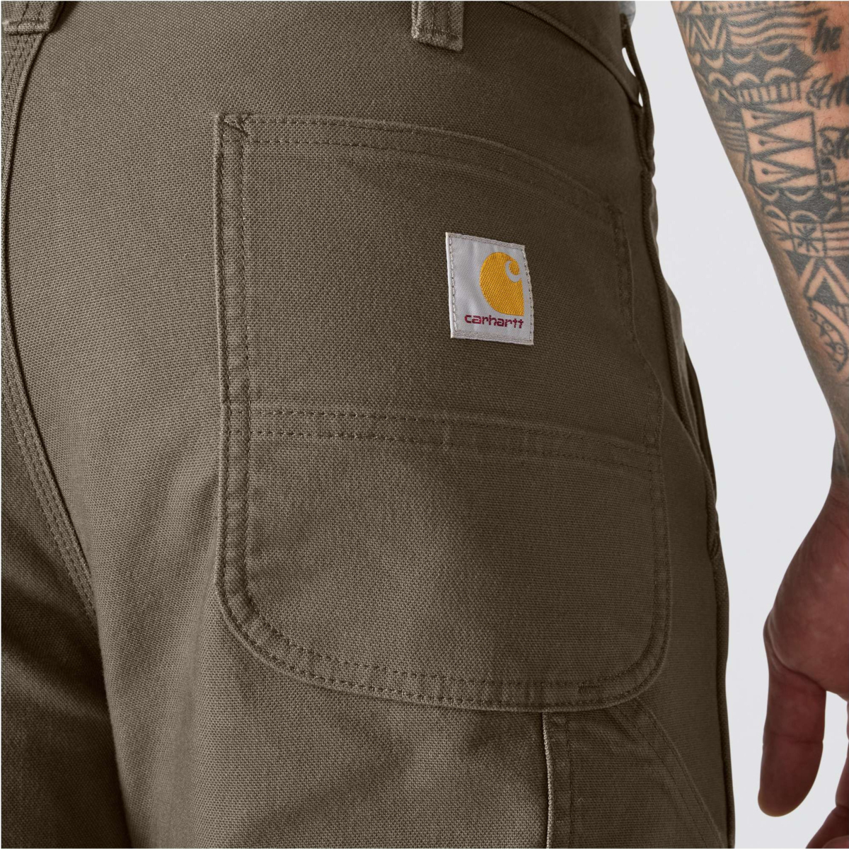 Relaxed Straight Rugged Flex™ Duck Trousers