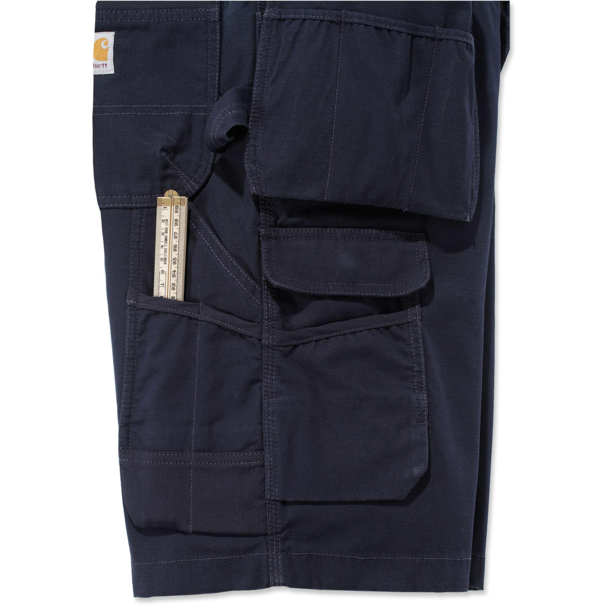Свободная посадка Rugged flex®, рипстоп, карго, рабочие короткие шорты