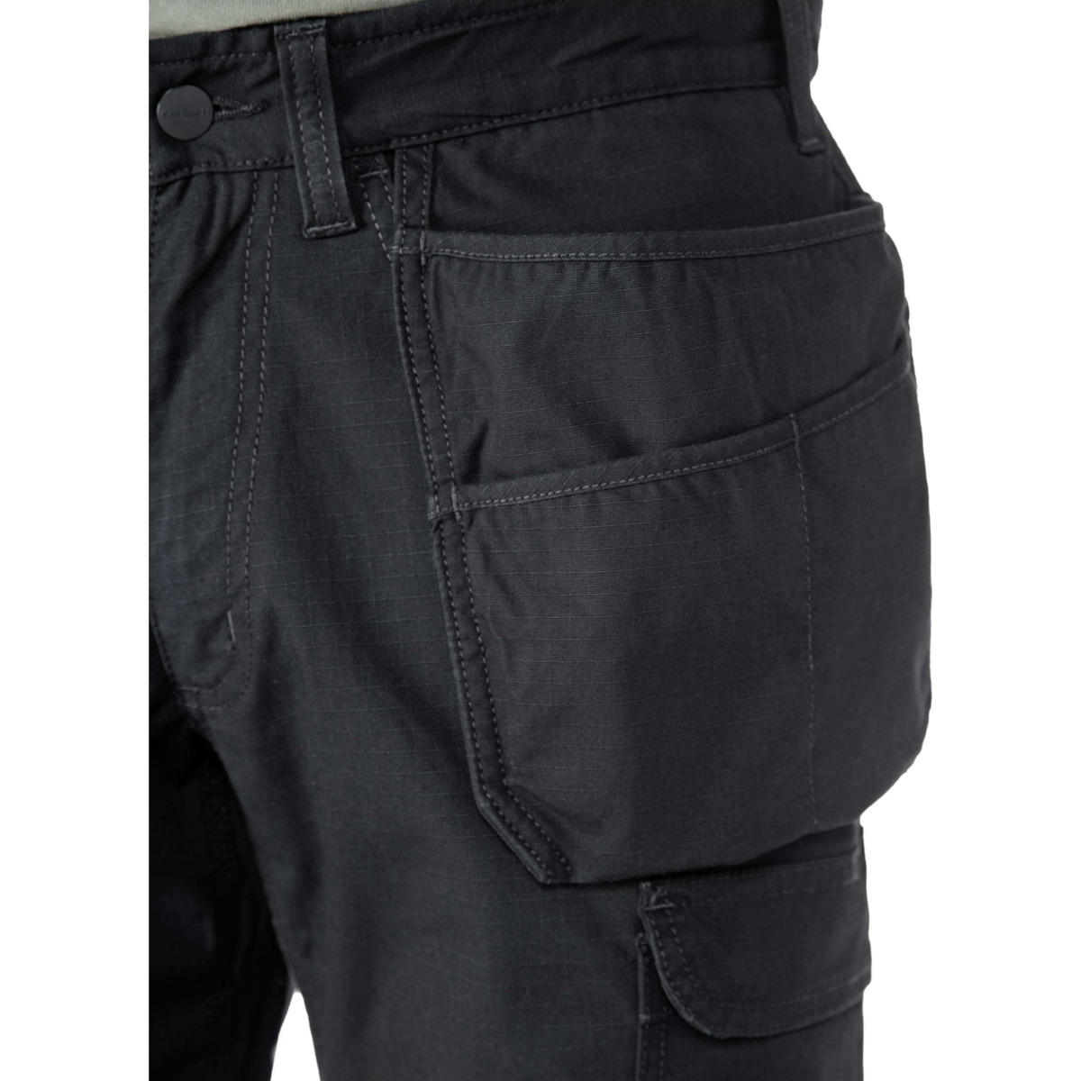 Relaxed Straight Steel Rugged Flex™ Ripstop Double-Front Cargo Trousers