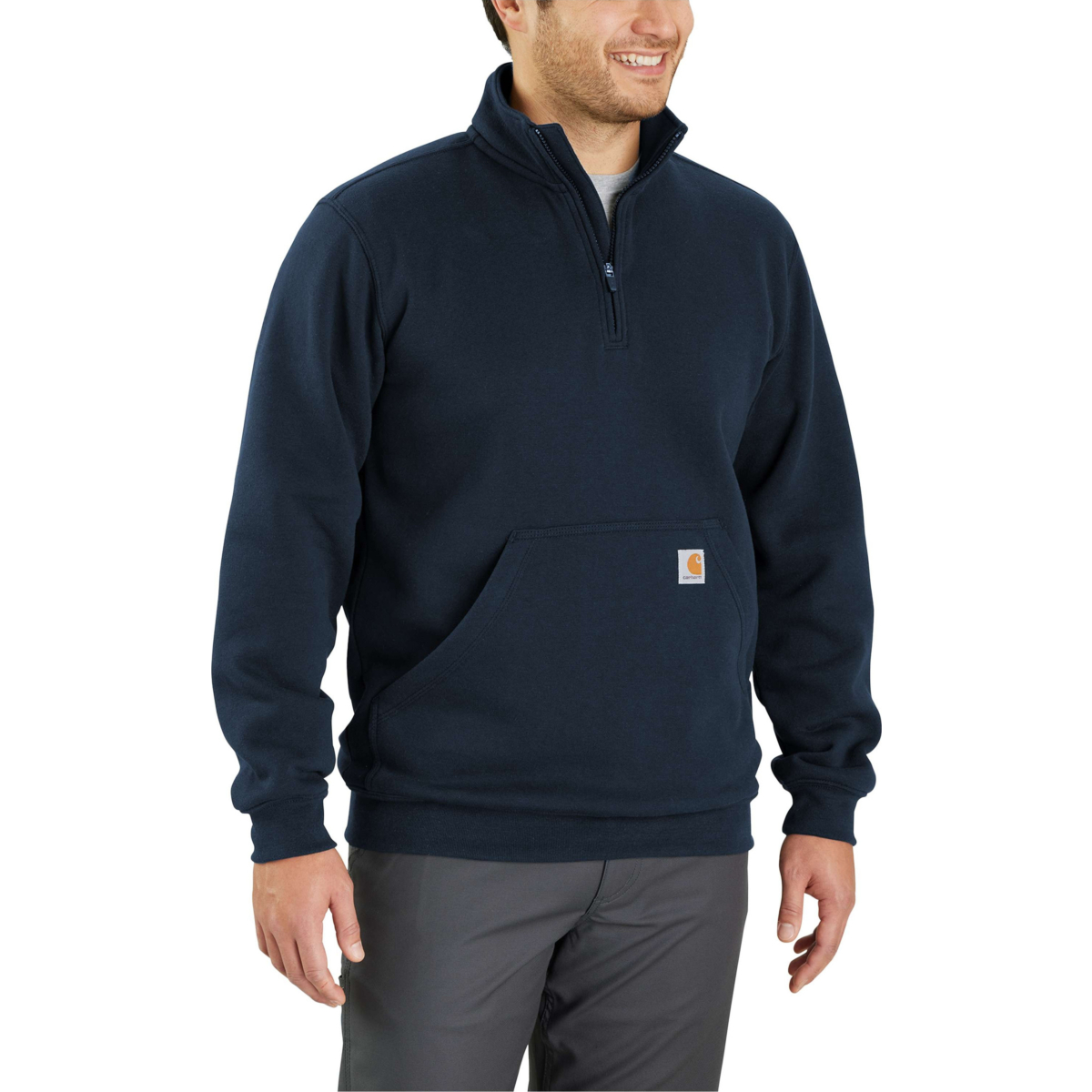 Marquette 1/4-Zip Mock-Neck Sweatshirt