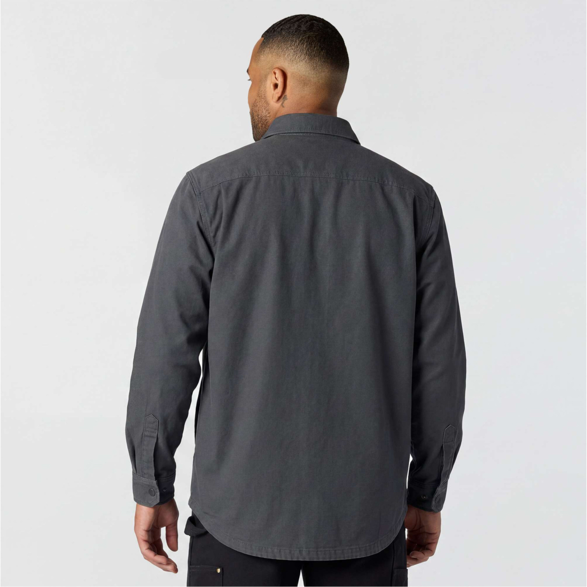 Rugged Flex™ Relaxed Fit Canvas Fleece-Lined Shirt Jac
