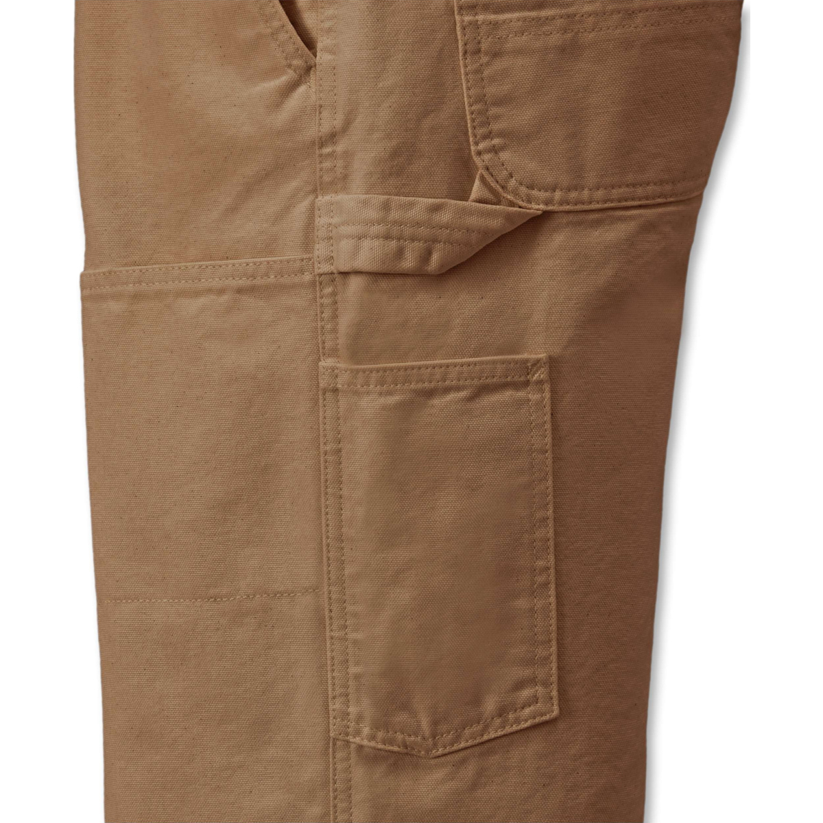 The Vintage Fit Double-Front Canvas Trousers