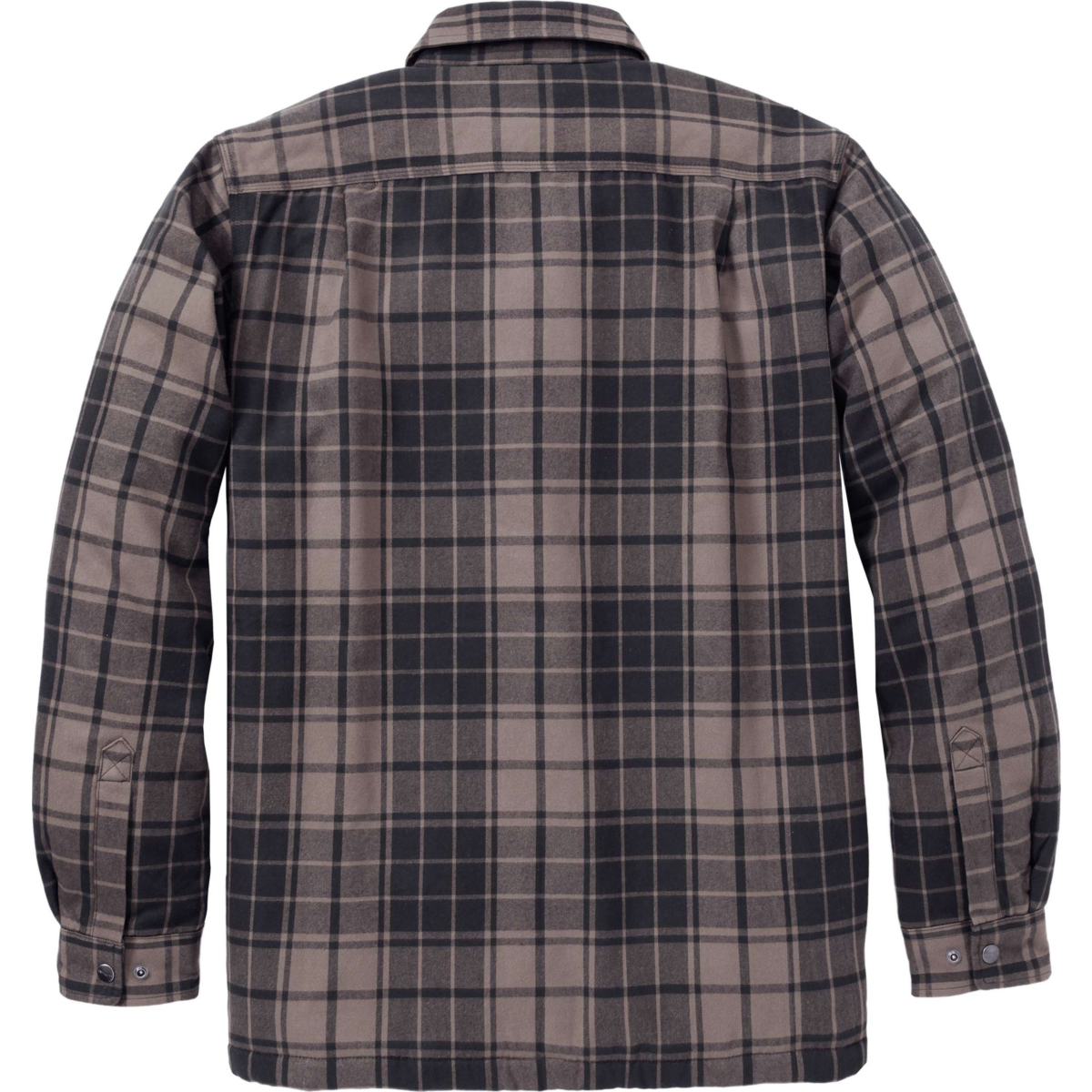 Relaxed Fit Flannel Sherpa-Lined Shirt Jac
