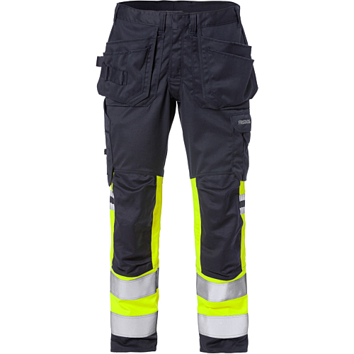 Брюки для мастеров Flamestat HighVis стрейч класс 1 2163 ATHF