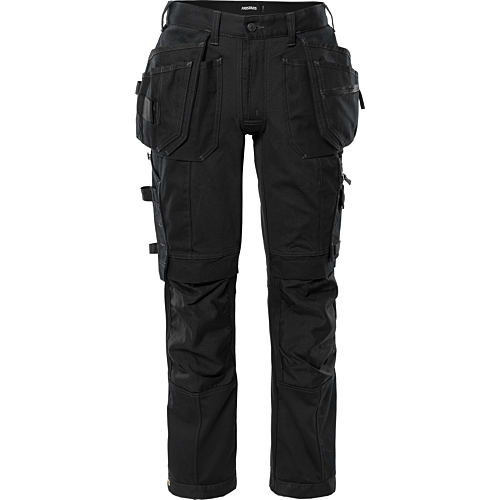 Зеленые брюки-стрейч craftman 2530 GCYD