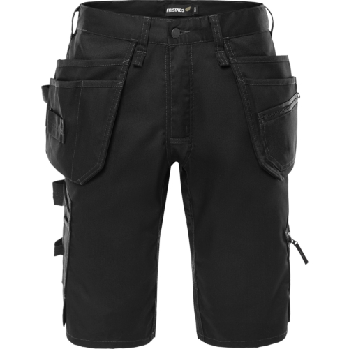 Зеленые шорты-стрейч craftman 2902 GWM