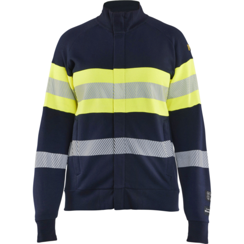 Женская толстовка Multinorm Hi-Vis на молнии, модель 3472.
