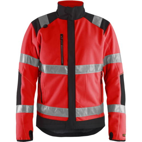Ветрозащитная флисовая куртка High Vis