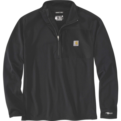 Carhartt Force™ Relaxed Fit Mock Neck Half-Zip T-Shirt