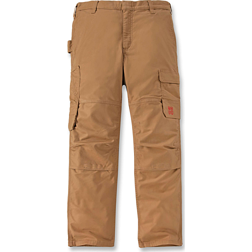 FR Relaxed Straight Steel Rugged Flex™ Canvas Multi-Norm Double-Front Multi-Cargo Trousers