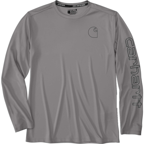 Carhartt Force Sun Defender™ Relaxed LS Logo T-Shirt